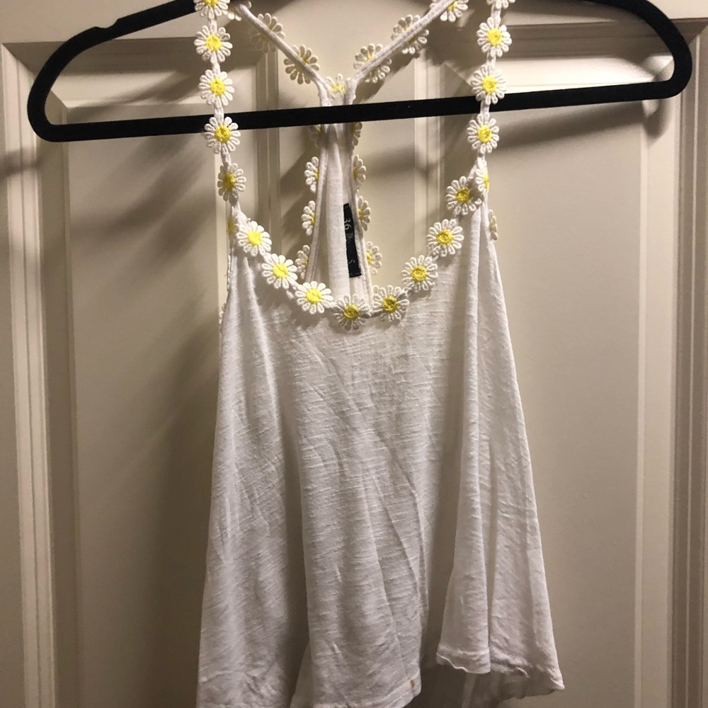 Crop top with daisy’s